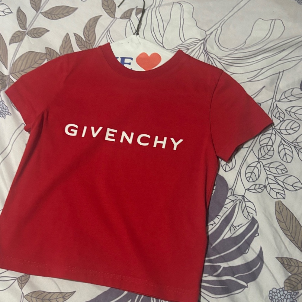 Givenchy Kids Bold Red Tee